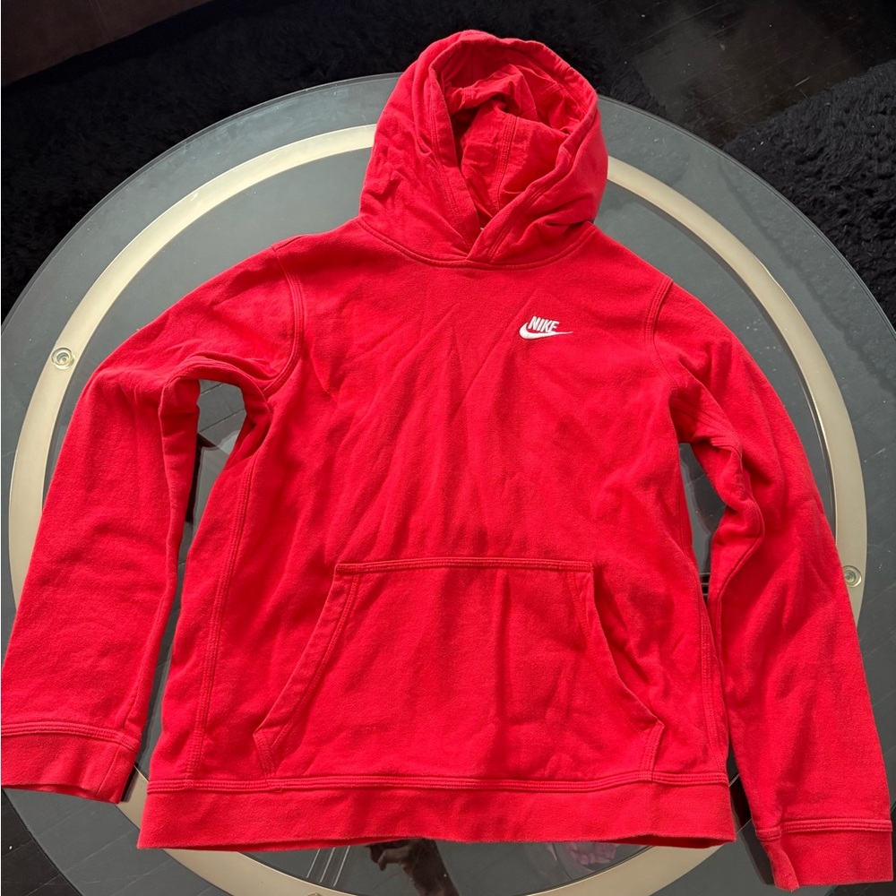 Nike Hoodie Red Youth Boys XL